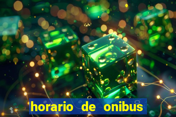 horario de onibus santos dumont x juiz de fora